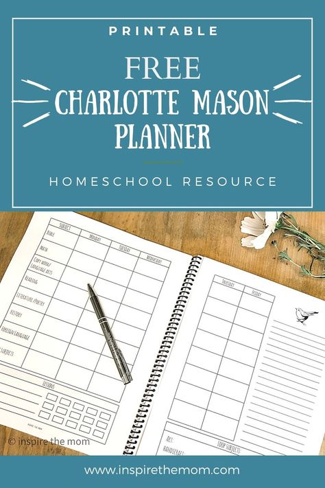 Free Printable Charlotte Mason Homeschool Planner #free #printable #Charlotte #mason #homeschool #planner #homeschool #resource #teacher #plan #organize #ambleside #lessons #loop #subjects #daily #weekly #monthly #annual #layout #beautiful #practical #schedule #sheets #pages Montessori, Homeschool Planning Pages, Weekly Homeschool Planner Printable Free, Free Homeschool Planner Printables, Homeschool Planner Printable Free, Homeschool Free Printables, Homeschool Secular, Free Printable Homeschool Planner, Charlotte Mason Schedule