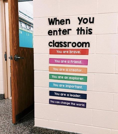 Uppfostra Barn, Classe D'art, مشروعات العلوم, Classroom Goals, Diy Classroom Decorations, Elementary Classroom Decor, 4th Grade Classroom, Aktivitas Montessori, English Classroom