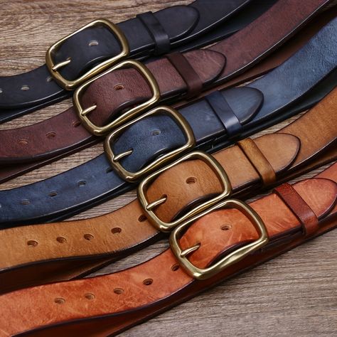 Faster shipping. Better service Belt Photography, Clothing Fabric Patterns, Retro Fashion Mens, Retro Jeans, Black Men Fashion Swag, Jeans Belt, Leather Belts Men, Jean Belts, Leather Jeans