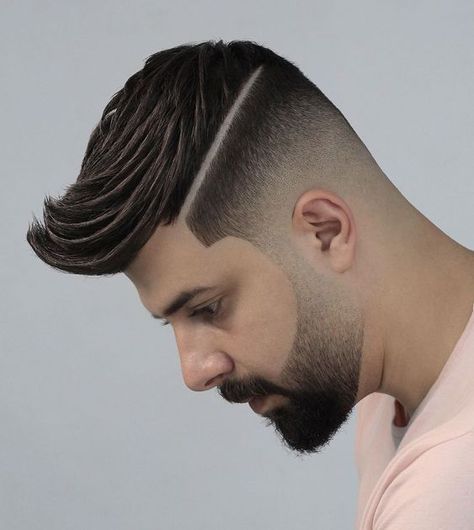 Short Hair For Men, Style For Short Hair, Mens Hairstyles Pompadour, Haircuts 2024, Beard And Mustache Styles, Hair For Men, Mustache Styles, Gents Hair Style, Quiff Hairstyles