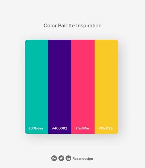 Beautiful Color palette  Inspiration for Graphic Designers for your Design and UI Projects, if you want to get inspiration follow me

#behance #color #inspiration #design #palette #new #trend 4 Colors Palette, Color Combinations For Graphic Design, 4 Colour Combinations, 4 Color Pallete, Modern Palette Color, Exciting Color Palette, Trending Color Palettes 2023, Color Pallete Inspiration, Education Color Palette