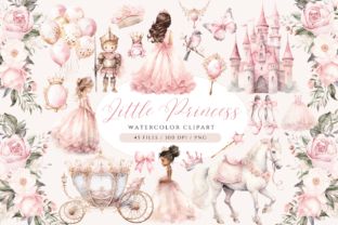 👑 Adorable Little Princess Clipart - Instant Download, Royal Fairy Tale Graphics, Digital Princess Illustrations, DIY Invitations and Decorations 👑Welcome to the enchanting world of Little P... Castle Clip Art, Castle Png, Watercolor Princess, Castle Clipart, Princess Clipart, Woodland Clipart, Princess Illustration, Princess Fairytale, Princess Carriage