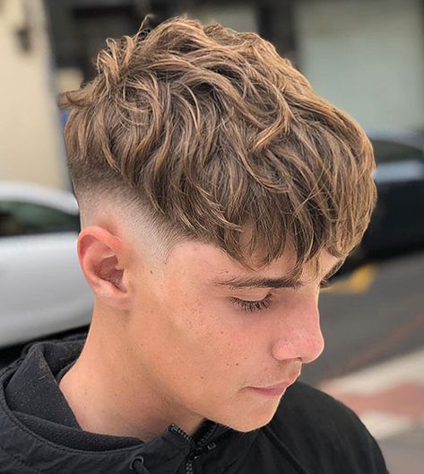 Teenage Haircuts, Mens Haircuts Thick Hair, Crop Haircut, Kadeřnické Trendy, Guy Haircuts Long, Fringe Haircut, Textured Haircut, Crop Hair