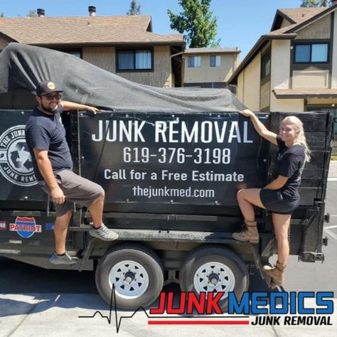 Are you looking for a reliable, professional junk removal company? Look no further than The Junk Medics! We are experts at removing all types of junk, including old furniture, appliances, electronics, construction debris, etc. We provide fast, friendly service and always leave your home or office clean and clutter-free. #JunkMedics #junkhauling #residentialproperties #commercialproperties #propertymanagement #estatecleanout #yardcleanup #garagecleanout #junkremoval #hauling #SanDiego Junk Hauling, Yard Cleanup, Junk Removal Service, Senior Discounts, Removal Company, Junk Removal, Clean Office, Old Furniture, Clutter Free