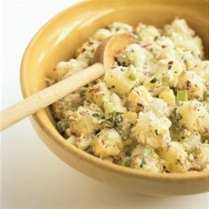 Tangy Mustard Potato Salad Potato Salad For A Crowd, Sweet Pickles Recipe, Salad For A Crowd, American Potato Salad, Potato Salad With Egg, Salads For A Crowd, America's Test Kitchen Recipes, Sweet Pickles, Cooks Illustrated