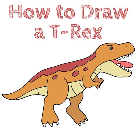 How to Draw a T-Rex #TRex #TRexDrawing #EasyDrawings #Dino #Dinosaur #TRexDrawingTutorial #TRexHowtoDraw #SimpleDrawings #SimpleTRex #HowtoDrawaDinosaur #DinosaurDrawing #SimpleDrawings #EasytoFollow #EasyDrawingGuides #DrawingTuturialsforKids #DinoDrawing Dino Chalk Art, Dinosaur Chalk Art Easy, How To Draw A T Rex Easy, Easy T Rex Drawing, How To Draw A T Rex Step By Step, How To Draw A Dinosaur Step By Step, How To Draw A Dinosaur, Draw A Dinosaur Easy, How To Draw A T-rex