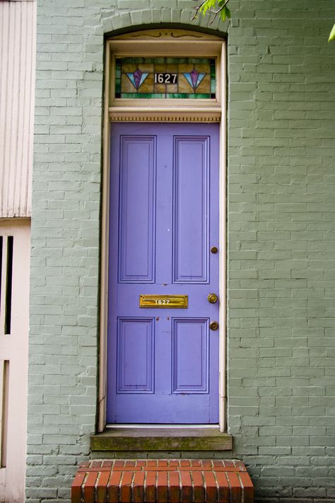 Lavender Door, Charm City, Purple Door, When One Door Closes, Gorgeous Doors, Cool Doors, Front Door Colors, Lovely Lavender, Baltimore Maryland