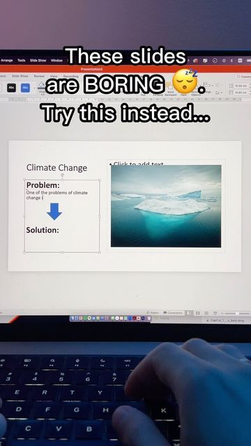 Powerpoint Tips And Tricks Tiktok, Powerpoint Pictures Design, Easy Powerpoint Design, Powerpoint Design Hacks, Powerpoint Picture Layout, Power Point Slide Ideas Presentation, Keynote Design Presentation, Physics Presentation Design, Tips For Powerpoint Presentations