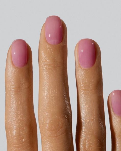 GELCARE® | This delicate, jelly, pink enhances the natural beauty of your nail while giving them a little punch. Shade is ROSE WATER. | Instagram Almond Nails, Water Nails, Jelly Nails, Pink Nail Designs, Pinky Promise, Rose Water, Mani Pedi, Nail Trends, The Natural