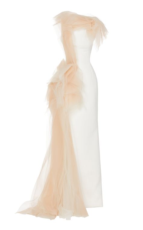 Haute Couture, Starry Night Gown, Organza Gown, Crepe Gown, Sleeveless Gown, Couture Dress, Strapless Gown, Silk Gown, Lace Gown