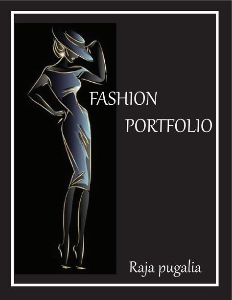 Fit Portfolio Fashion, Fashion Designer Portfolio, Fashion Design Inspiration Board, Portfolio Cover Design, Fashion Illustration Portfolio, Digital Fashion Illustration, Fashion Portfolio Layout, Front Page Design, Paper Rings