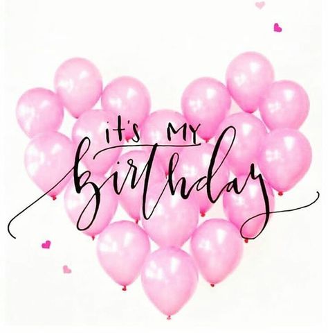 It is my party and I cry if I want... My birthday is coming i'm so happy Thank god! #itismybirthday #mybday #24 #pink #ballons🎈 My Birthday Is Coming, Happy Birthday To Me Quotes, Birthday Quotes For Me, My Birthday Is, Birthday Quotes For Him, Birthday Girl Quotes, Happy Birthday Wallpaper, Birthday Captions, Birthday Wallpaper