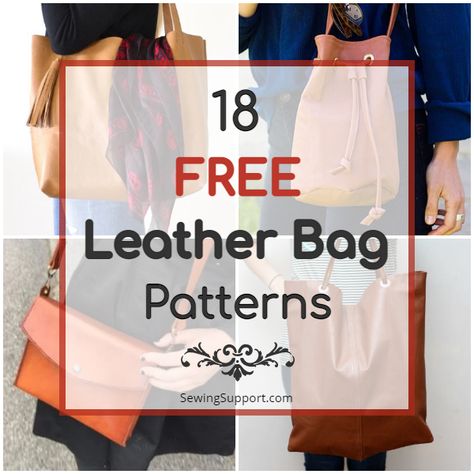 Free Leather Bag Patterns Hobo Bag Patterns Free, Small Leather Purse Pattern, Sewing A Leather Bag, Leather Bag Patterns Free Printable, Diy Leather Crossbody Bag Pattern, No Sew Leather Bag Pattern, Leather Bags Pattern Free, Leather Working Patterns Free, Faux Leather Bag Diy Free Pattern