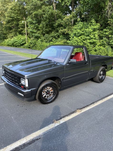 1987 Chevy S10 - Wayne B. - LMC Truck Life Drag Truck, Blueprint Engines, Drift Truck, Lmc Truck, S10 Truck, Chevy Luv, Truck Life, Donk Cars, Lowrider Trucks