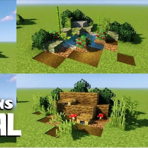 Do you need various decoration designs in Minecraft that you can use for different parts of your outdoors in your survival world in Minecraft? Then try these 15 Easy Outdoor Garden Decorations in Minecraft. It features mixed designs perfect for medieval and other themed projects! So better check it out now! Decorations In Minecraft, Minecraft Outside Decor, Minecraft Outdoor Ideas, Minecraft House Ideas Easy, Minecraft Outdoor Decor, Minecraft Garden Ideas, Minecraft House Ideas, Minecraft Garden, Minecraft Farm