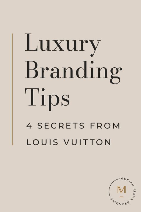 Quite Luxury Brand, Luxury Brand Quotes, Fashion Brand Marketing Strategy, Luxury Marketing Design, Luxury Content Ideas, Creating A Luxury Brand, Luxury Salon Ideas, Luxury Business Branding, Luxury Branding Inspiration