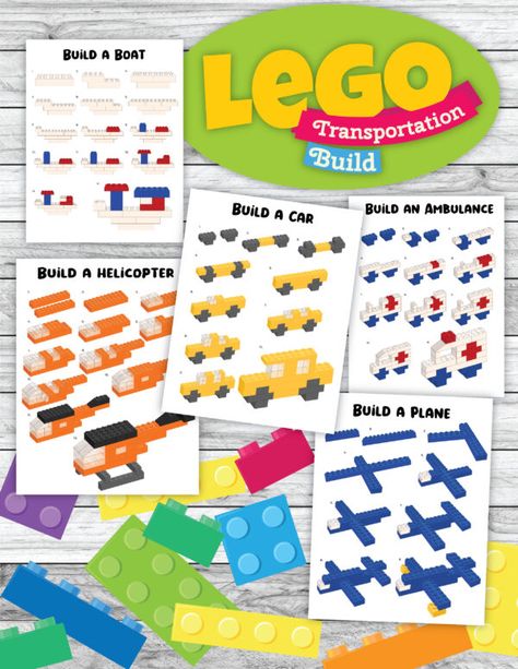 Lego Sensory Bin, Lego Plans Printables, Duplo Lego Ideas Free Printable, Step By Step Lego Instructions, Lego Task Cards Free Printable, Lego Building Cards Free Printable, Lego Therapy Free Printable, Lego Patterns Printable Templates, Lego Challenge Cards Free Printable