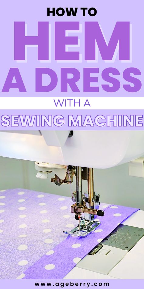 Discover the step-by-step process to achieve flawless results every time. Whether you're a beginner or an experienced sewist, this sewing tutorial titled "How To Hem A Dress With A Sewing Machine" is your ultimate guide. Delve into valuable techniques, expert tips, and troubleshooting advice to master this essential skill. Unleash your creativity and transform your wardrobe with perfectly tailored dresses. Enhance your sewing repertoire and gain confidence in your abilities. Hemming A Dress By Hand, Dress Hemming Hacks, Hemming A Dress, How To Hem A Dress, Tailoring Techniques For Beginners, Hemming Dress, How To Shorten A Dress, Hem A Dress, Lengthen Dress