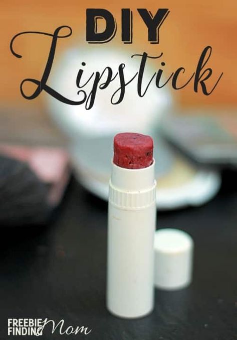 Easy DIY Lipstick Diy Lipstick With Mica Powder, Diy Lipstick Recipe, Lipstick Recipe, Lipstick Diy, Homemade Lipstick, Custom Lipstick, Cinnamon Red, Powder Lipstick, Homemade Makeup