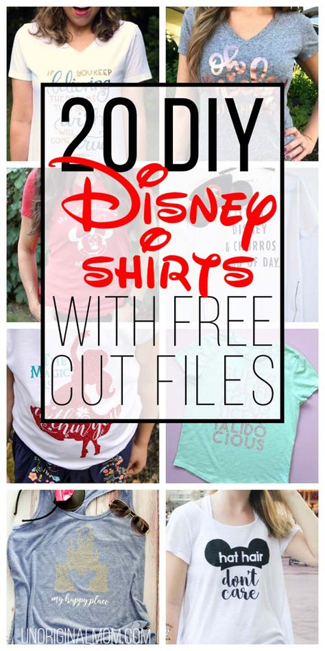 Silhouette Disney, Vinyle Cricut, Projets Cricut, Diy Disney Shirts, Diy Disney, Womens Disney Shirts, Custom Made Shirts, Disney Fantasy, Mason Jar Crafts Diy