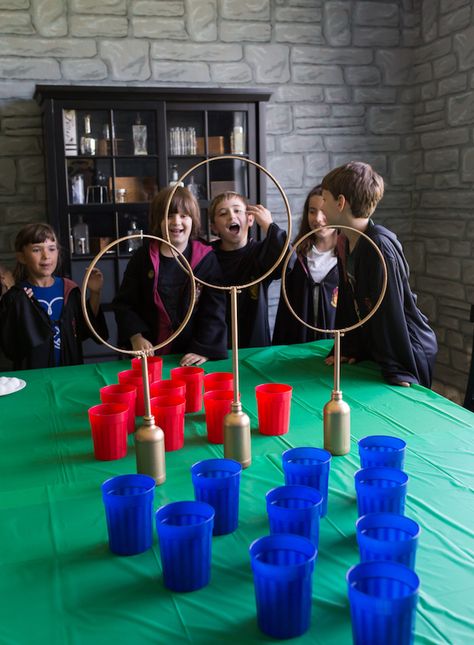 Harry Potter Theme Birthday Party, Harry Potter Party Games, Harry Potter Party Decorations, Harry Potter Day, Harry Potter Christmas Decorations, Hogwarts Party, Harry Potter Theme Birthday, Harry Potter Halloween Party, Cumpleaños Harry Potter