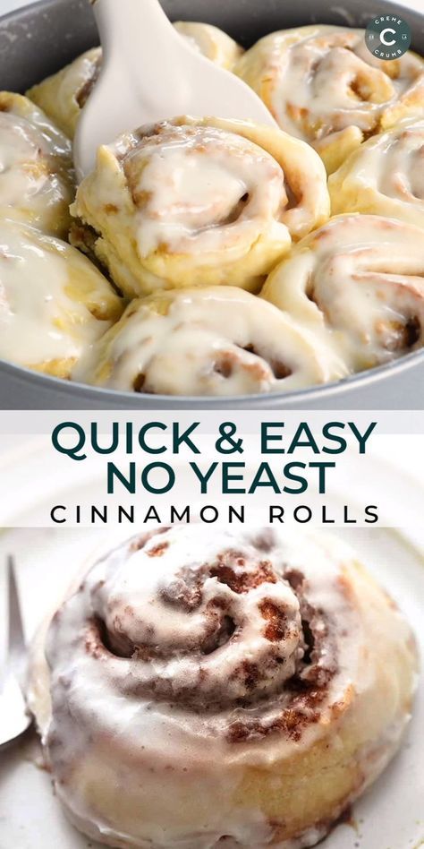 Snow Day Breakfast Ideas, Cinnamon Rolls Homemade No Egg, Healthy Homemade Cinnamon Rolls, Eggless Cinnamon Rolls Homemade, Easy Healthy Cinnamon Rolls, Easy Cinnamon Rolls Recipe No Yeast, Cinnamon Rolls No Egg, Cinnamon Rolls Recipe No Yeast, Cinnamon Rolls Homemade No Yeast