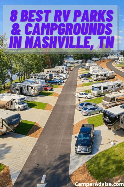 Rv Camping In Nashville Tn, Coolest Campgrounds, Florida Campgrounds, What To Take Camping, Camping Checklist Family, Camping Essentials List, Best Rv Parks, Rv Resorts, Rv Trips