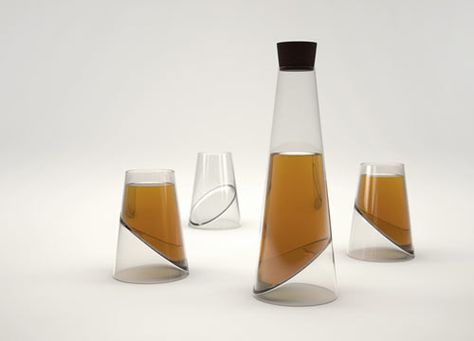 Slice Glass / Vasiliy Butenko Desain Merek, Assiette Design, Magical Lamp, Verre Design, Cool Packaging, Keramik Design, Best Water Bottle, Drinks Design, Products Design