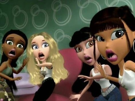 ari 🩹🇵🇸 on Twitter: "NOBODY MOVE THIS IS TOO GOOD 😭🖐🏼… " Bratz Tv Show, Bratz Movie, Brat Doll, Bratz Girls, Reaction Face, Cartoon Memes, Bratz Doll, Funny Reaction Pictures, Meme Faces