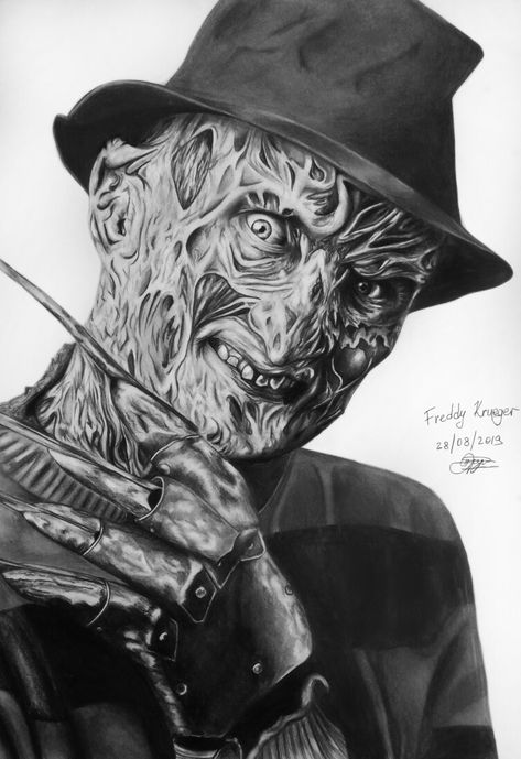 My art. Freddy Krueger. A4 Freddy Krueger Photography, Drawings Of Freddy Krueger, Freddie Kruger Drawing, Freddy Krueger Art Drawing, Freddy Krueger Tattoo Design, Freddy Krueger Face, Freddy Tattoo, Freddy Krueger Drawing, Freddie Kruger