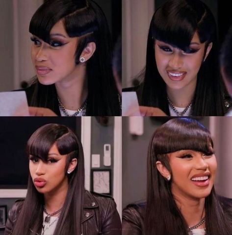 Mia the 💎 on Instagram: “Something fun I created on @iamcardib | mullet vibes | hair from @kendrasboutique |” Mullet On Black Women, Cardi B Hair, Mullet Wig, Hype Hair, Fire Hair, Creative Hair Color, Mohawks, 28th Birthday, Dyed Hair Inspiration