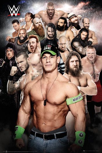 #WWE Collage poster #JohnCena #RandyOrton #BrockLesnar #TheUndertaker http://www.gbposters.com/WWE-Collage-Maxi-Poster Jerry The King Lawler, Roman Reigns Dean Ambrose, Wrestling Posters, The Undertaker, Ps2 Games, Ultimate Warrior, Wwe Wallpapers, Wrestling Superstars, Randy Orton