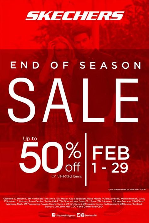 Skechers-Sale-Poster-2016 Nike Sale Poster, End Of Season Sale Poster, Offer Banner, Poster Sale, Month Of February, Nike Sale, Architectural Sketch, End Of Season Sale, Shopping Spree