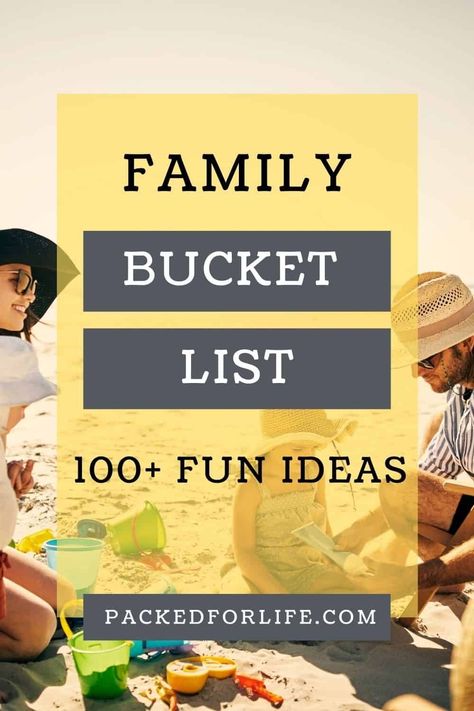 Looking for family bucket list ideas? Try these fun and easy ideas for family activities, the whole family will enjoy. Family Bucket List Ideas, Family Bucket List Printable, Family Bucket List, Kids Travel Bags, Kids Travel Activities, Free Family Activities, Kid Summer, Airplane Activities, Night Activities