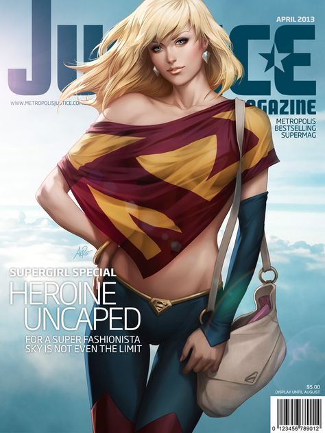 Stunning Justice Magazine Art with Harley Quinn, Catwoman, Poison Ivy, and More — GeekTyrant Justice Magazine, Supergirl Dc, Univers Dc, Heroic Fantasy, Bd Comics, Dc Comics Characters, Comics Girls, Clark Kent, Comics Girl