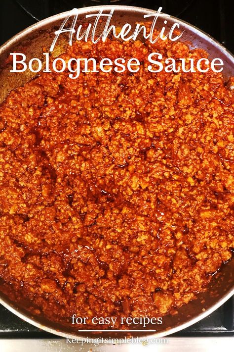 Learn how to make a real authentic Italian bolognese sauce that is rich and delicious and makes a great special meal. Bolognese Recipe Easy, Best Bolognese Recipe, Bolognaise Recipe, Authentic Bolognese Sauce, Authentic Bolognese, Italian Bolognese, Bolognese Sauce Authentic, Best Bolognese Sauce, Italian Spaghetti Sauce