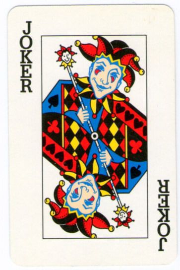 NICE SINGLE VINTAGE PLAYING CARDS JOKER - (Single Jokers card) #048 Playing Cards Joker, Cards Joker, Printable Playing Cards, Jokers Wild, Joker Playing Card, Card Tattoo Designs, Joker Images, Joker Tattoo, Joker Card