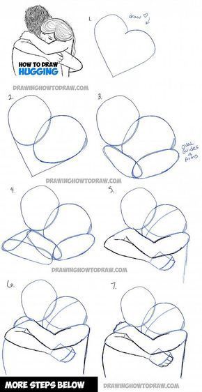 How to Draw Two People Hugging : Drawing Hugs Step by Step Drawing Tutorial - How to Draw Step by Step...  http://xn--80aapluetq5f.xn--p1acf/2017/01/13/how-to-draw-two-people-hugging-drawing-hugs-step-by-step-drawing-tutorial-how-to-draw-step-by-step-drawing-tutorials/ Drawing Eyes, Drawing Faces, Drawing Hair, Hugging Drawing, People Hugging, Desen Realist, How To Draw Steps, Drawing Tutorials For Beginners, Hugging Couple