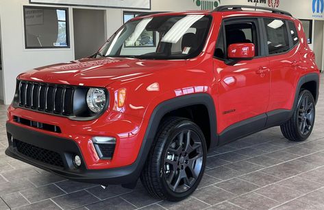 Jeep Renegade BU Sport Red Special Edition Jeep Renegade, Jeep, Suv Car, Suv, Vehicles, Red