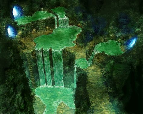 Nature, Cave Ruins Concept Art, Fantasy Cave Home Concept Art, Crystal Cave Concept Art, Cave Environment Concept Art, Chrono Cross, Cross Background, Dragon Cave, Water Background