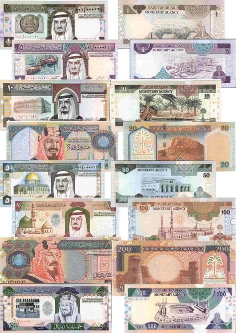 money names of the world | USA currency calls ''DOLLAR''.Its most popular Saudi Currency, Saudi Arabia Money, Saudi Money, Dollar Usa, Saudi Arabia Culture, Banknotes Money, Money Template, Banknote Collection, Currency Design