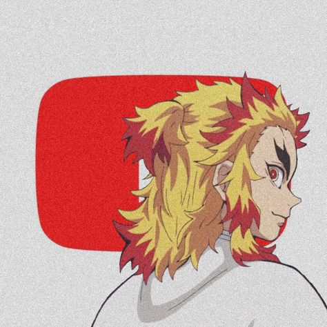 rengoku kyoujurou YouTube icon Rengoku App Icon, Anime Youtube Icon, Anime App Icon Youtube, Youtube Anime Icon, Demon Slayer App Icons, Icon Logo Anime, Instagram Icons Aesthetic, Rengoku Icon, Anime App Icon