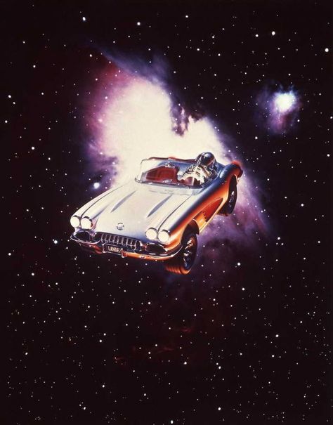 Heavy Metal Movie Corvette | Like A Rock Star: 12 Iconic Movie Corvettes | Urbanist Heavy Metal Movie 1981, Heavy Metal 1981, Heavy Metal Comic, Heavy Metal Movie, Rocket Ships, Scifi Art, Heavy Metal Art, Like A Rock, Metal Magazine