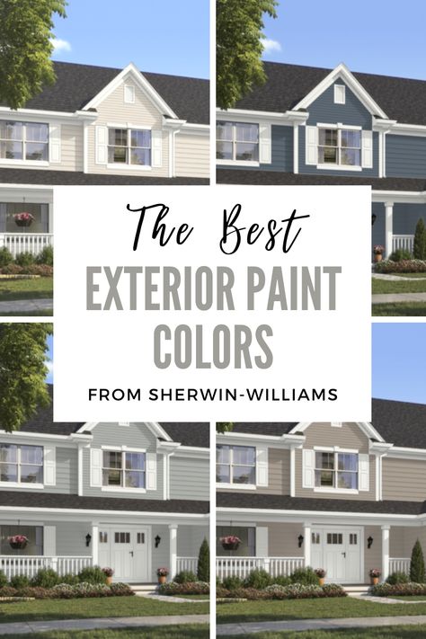 Sherwin Williams Exterior House Colors, Outside House Paint Colors, Best Exterior Paint Colors, Sherwin Williams Exterior Paint Colors, Outdoor House Paint, Outside House Paint, Best Exterior House Paint, Outside House Colors, Grey Exterior House Colors