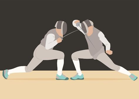 Fencing, Quotes, Fence, Fencing Workout, Fencing Sport, Healthy Person, Talking Quotes, Vector Photo, Premium Vector