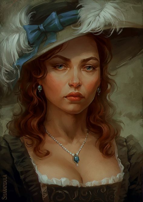 silence is gold, Elena Berezina on ArtStation at https://www.artstation.com/artwork/zVoLw Internet Art, Elena Berezina, Middle Ages Fantasy, Roi Arthur, Fantasy Portraits, Art Manga, Woman Drawing, Fantasy Inspiration, Art Website