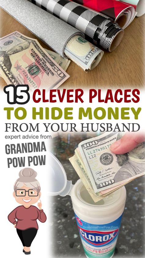 Diy Hidden Money Storage, Upcycling, Clever Ways To Hide Money, Diy Hidden Safe Ideas, Secret Money Storage Diy, Diy Hidden Storage Ideas Hiding Places, Diy Stash Containers, Secret Money Storage, How To Hide Money At Home