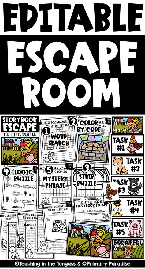 Escape Room Puzzles Printable, Art Escape Room, Escape Room Bible Theme, Escape Room Free Printable, Free Escape Room Printable, Diy Escape Room For Adults, Printable Escape Room For Kids, Escape Room Ideas For Kids, Escape Room Puzzle Ideas
