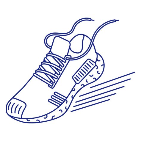 Running marathon clothes shoe PNG Design Running Track Drawing, Running Shoe Tattoo, Running Shoe Drawing, Running Shoes Illustration, Drama Drawings, Running Shoes Tattoo, Running Shoes Drawing, Shoe Png, Trail Logo