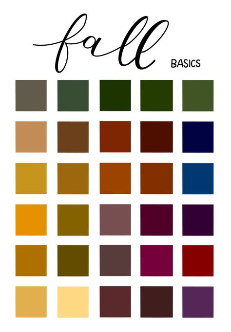 Colorful Fall Color Palette, Blue Fall Palette, Dark Fall Palette, Fall Tones Colour Palettes, Fall Color Palettes For Family Pictures, Red Hair Color Palette Clothes, Autumn Shades Colour Palettes, Winter Spring Summer Fall Color Palette, Fall Palette Colour Schemes